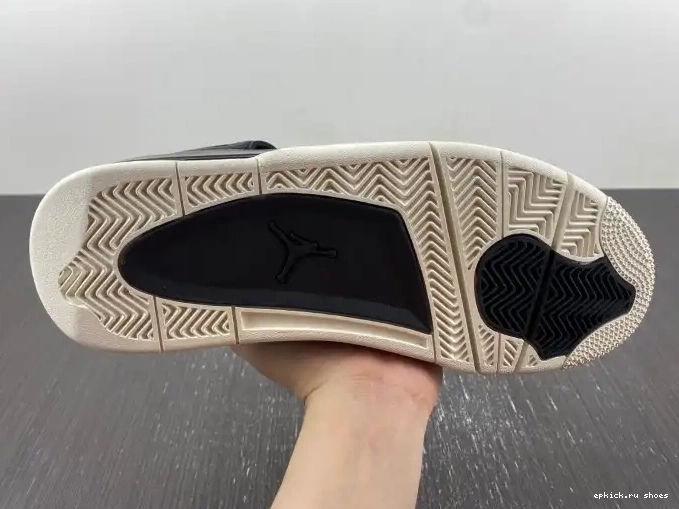 Rep Black Hair 4 Pony Jordan 819139-010 Retro 0509